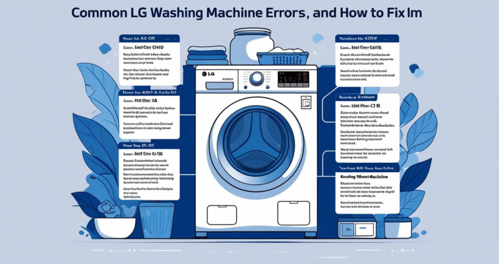 Common LG Washing Machine Errors & How to Fix Them