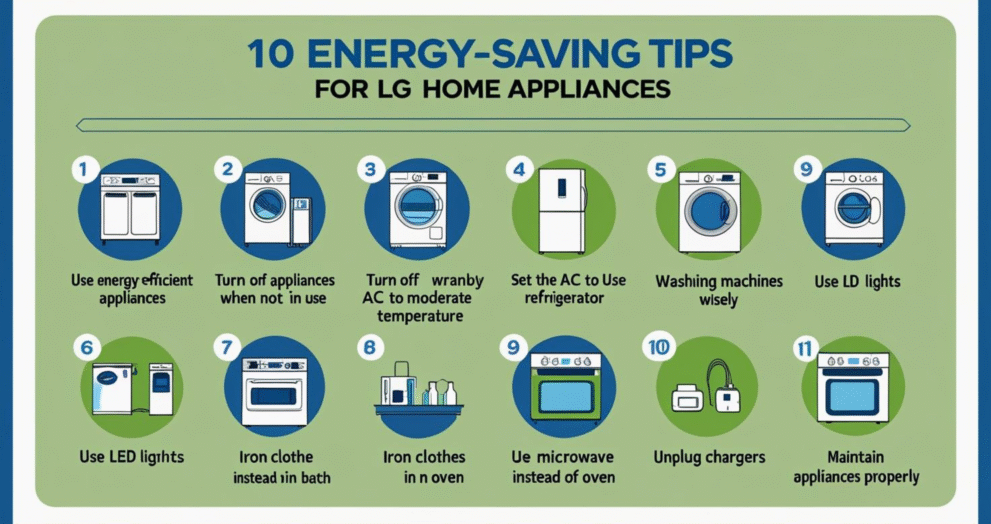 Energy Saving Tips for Home Appliances