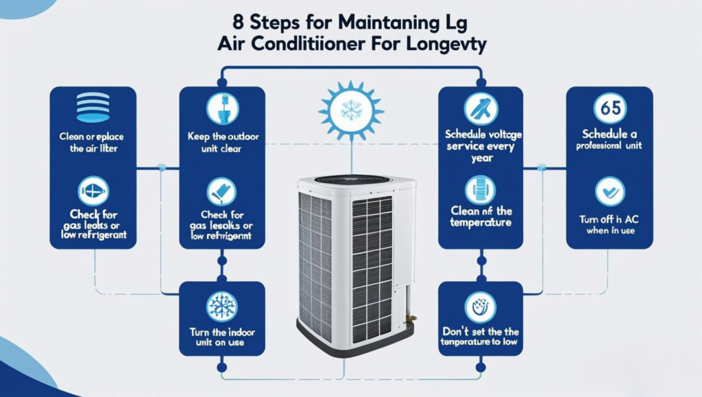 How to Maintain Your LG Air Conditioner for Long Life