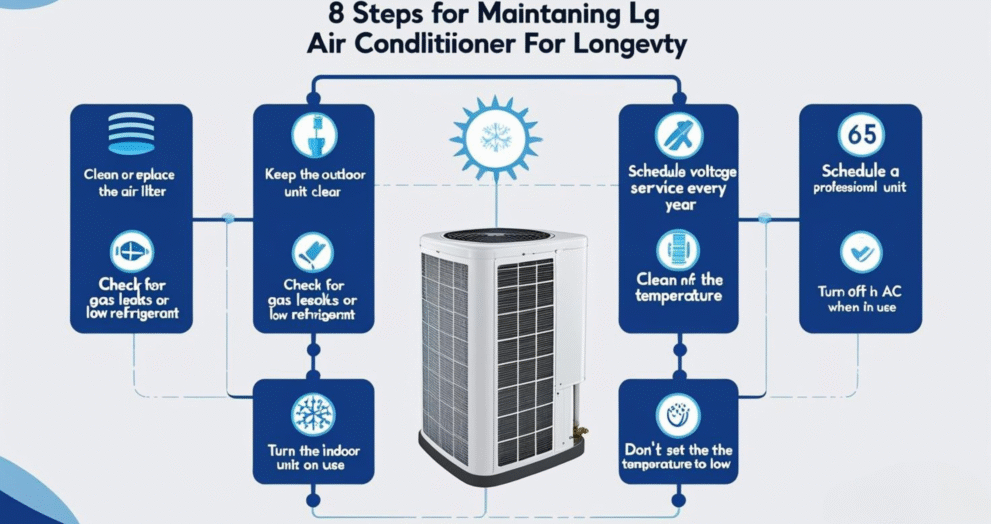 How to Maintain Your LG Air Conditioner for Long Life