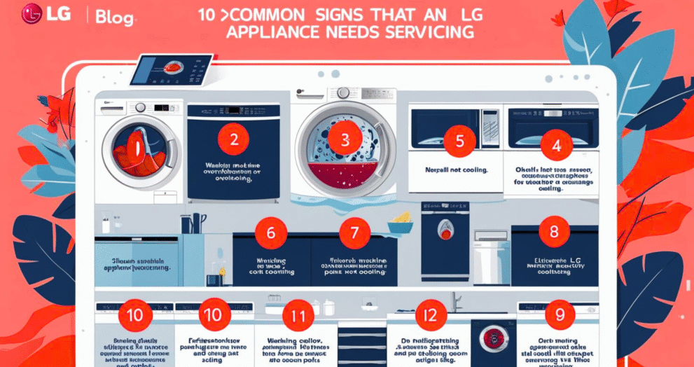 Top 10 Signs Your LG Appliance Needs Servicing